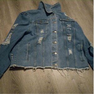 PrettyLittleThing Light Blue Denim Jacket